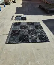 Floor tiles Interlocking Drainage System 400 x 400mm