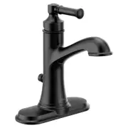 Moen 6803 Dartmoor 1.2 GPM 1 Hole Bathroom Faucet - Black