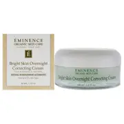 Bright Skin Overnight Correcting Cream by Eminence for Unisex - 2 oz Cream