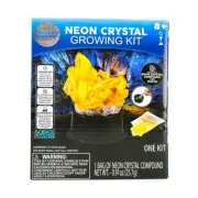 Science Squad Toys, Movies & More Neon Crystal Growing Kit New