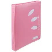 ColourHide A4 Zip Binder 2-D Ring 25mm Bubblegum Pink