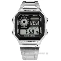 在飛比找PChome24h購物優惠-CASIO / AE-1200WHD-1A / 卡西歐 復古