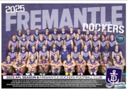 FREMANTLE DOCKERS 2025 AFL FOOTBALL CHAMPION TEAM PLAYER POSTER, BARGAIN,6