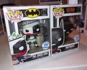 Funko Pop Batman Beyond & The Joker King Shop Exclusive Figures 415 & 416