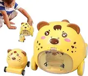 Pull Back and Go Car - Friction Powered Baby Animal Racing Car - Lovely Toy Figure Vehicle Easter Basket Stuffers for Toddler