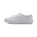 KEDS TRIPLE KICK AMP WAVE皮革厚底餅乾鞋 白 9211W133232 女鞋