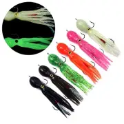 Squid Fishing Lure Fishing Tackle Saltwater Sea Lure Squid Lure Squid Skirts