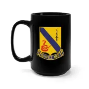 Black Mug 15oz - Army - 14th Cavalry Regiment wo Txt