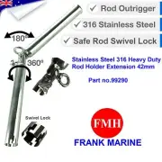 Outrigger Fishing Boat Rod Holder - Adjustable