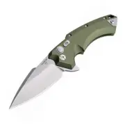 NEW Hogue X5 Button Lock OD Spear Folding Knives