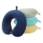 Soft Travel Pillow Memory Foam Plush Flight Neck Pillow U-shaped Nap Pillow