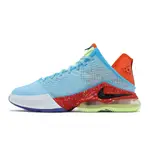 NIKE 籃球鞋 LEBRON XIX LOW EP 19 BLUE CHILL 藍橘 男鞋 氣墊 DO9828-400