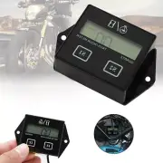 Digital Engine LCD Tachometer Hour Meter Inductive Gauge 2 & 4 Stroke Engines