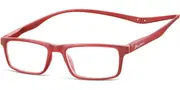 Montana Readers MR59D Magnetic MR59D Men's Glasses Red Size +1.00 - Private Health Rebate - Blue Light Block Available