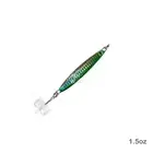 Fish WOW! Green 1.5oz Colt Sniper jig 42g Fishing Vertical 3561D-DT MUSTAD Hook