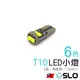 SLO【T10 6晶 飛魚眼 CANBUS小燈】解碼 CANBUS T10 LED 小燈 室內燈 牌照燈 車廂燈 車牌燈