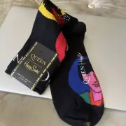 Queen Happy Socks NWT Freddie Mercury W 10-12.5 M 8-12 New!