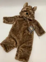 Pottery Barn Kids Wizard Of Oz Toto Costume Brown 0-6 Months Infant #402