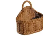 Wall Hanging Planter Plant Flower Pot Handmade Wicker Rattan Basket Home Decor