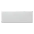 Nobo 1500W Electric Panel Heater IP24/Thermostat & Castors Bedroom/Bathroom Whit