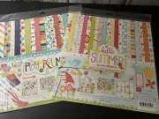 ECHO PARK “Hello Summer” & “Playground” Scrapbook Kits Lori Whitlock Hart Design