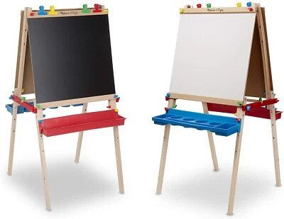 Melissa & Doug Deluxe Standing Art Easel | Arts & Crafts Art Supplies