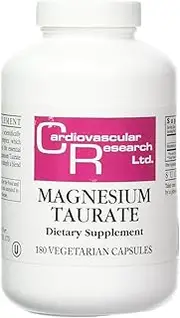 Magnesium Taurate Capsule, 125 mg, 180 Count
