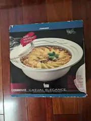 Corningware Dish NEW Casual Elegance 1and 1/2 qt round