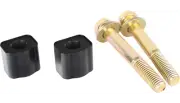 Thrashin' Riser Extensions Spacers 1" Black Pair Kit Billet Aluminum Harley