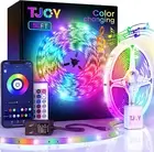 50Ft Bluetooth LED Strip Lights Music Sync LED Lights Strip Changing LED Lights