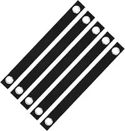 Toddmomy Straps 5 Pack Plant Support Clips Stump Straps with Grommets Tree Fixing Tape