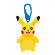 Licensed Pokemon Clip on Plush 3.5" 8cm - Pikachu
