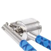 20mm Flip Vial Crimper, 100 Pcs Flip Caps and 100 Pcs Rubber Stoppers are Included Blue