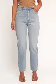[PUP96] Abrand 94 High Slim Jeans - Gia 6 light blue wash