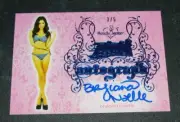 2015 Benchwarmer BRYIANA NOELLE Pink Archive Blue Foil Auto/5 PLAYBOY Playmate