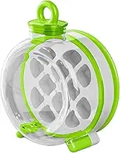 Ice Bottle Cup, 2-in-1 Cube Water Bottle, Leak-Proof Design, Hot Weather, 15.9x12x7cm/6.26x4.72x2.76 inches, Mold for Picnic, Kitchen, Gathering, Daily Life Use