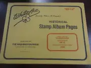 "WHITEACE" STAMP ALBUM PAGES U.S. BOOKLET PANES SUPPLEMENT #BP-12 FREE SHP.