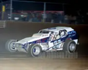 1984 Gary Trice 4x6 print Dirt Modified Racing - Free Shipping