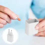 Charging Head Hiding Box Safe Storage Holder Small Charger Plug Container