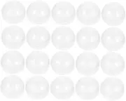 NAMOARLY 20pcs Fillable for Machines Storage for Toys and Candy for Party Decorations and Displays Round Design