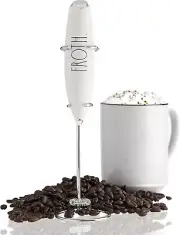 Rae Dunn FROTH Electric Handheld Milk Coffee Frother Foam Maker Stir Stick NEW