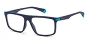 Polaroid PLD D448 ZX9 Men's Glasses Blue Size 55 - Private Health Rebate - Blue Light Block Available
