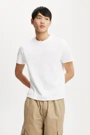 [Cotton On Men] Cotton On Men - Classic Fit T-Shirt - White L WHITE