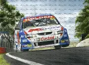 Bathurst 2003 Greg Murphy Rick Kelly Holden VY Commodore flag/banner 150x110 cm
