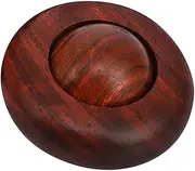 FOMIYES Hand Massaging Balls Small Wooden Rolling Handball Palm Massage Balls for Hand Exercise