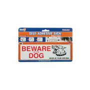 1PC Warning Sign Beware Of The Dog - Enter at your own risk Home Safety