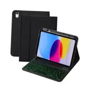 for iPad 10th Generation Case with Keyboard,7 Color Backlit, Detachable
