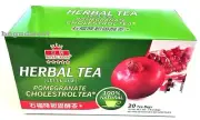 2 boxes Royal King, Pomegranate Cholesterol tea,100% natural (40 tea bag total)