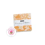 Moda PUMPKINS AND BLOSSOMS Fig Tree Quilting MINI CHARM PACK 42- 2 1/2" squares