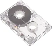 JOINPAYA Mini Blank Cassette Tapes for Recording 60 Minute Recordable Tapes Blank Clear Audio Cassette Taps DIY Empty Cassette Tape for Speech Music Recording